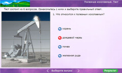 Полезные ископаемые. Тест